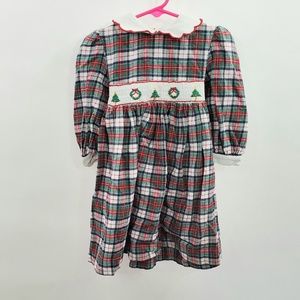 Hartstrings Toddler Girls Dress Size 2t Plaids